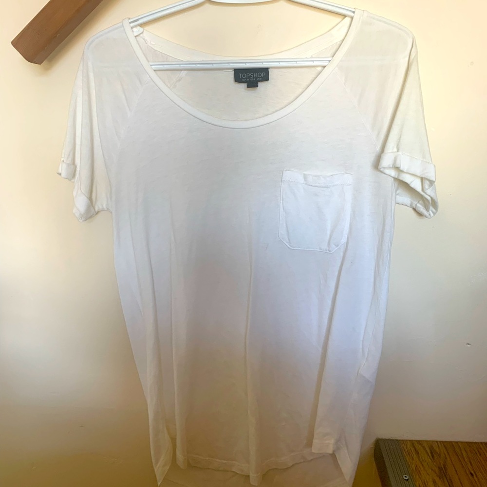 Top shop white t shirt